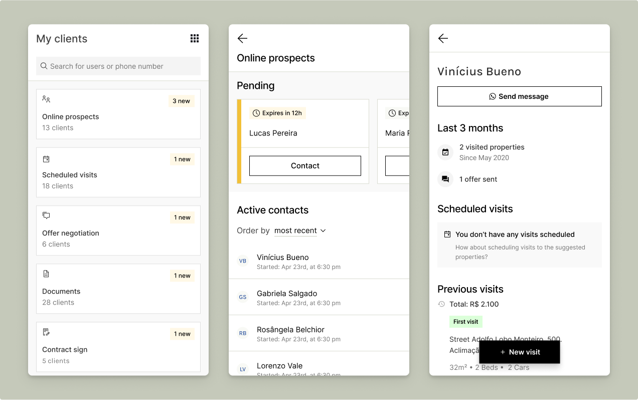 ProOwner dashboard