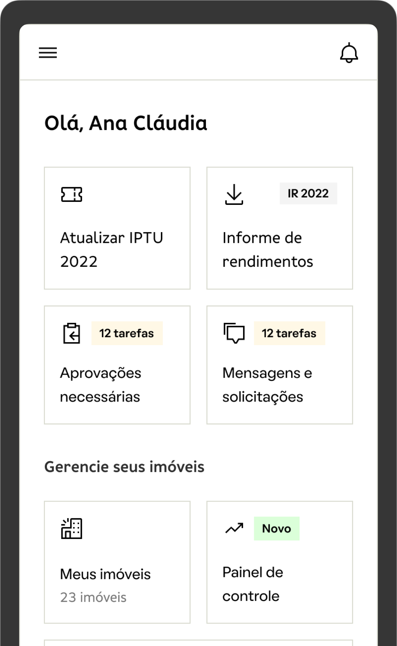ProOwner dashboard